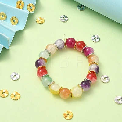 100Pcs 2 Colors Tibetan Style Wavy Spacer Beads TIBEB-YW0001-67-1
