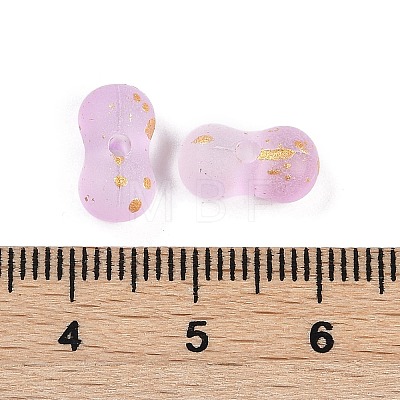 Gradient Color Transparent Acrylic Beads OACR-M023-02H-1