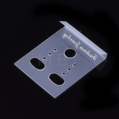 Plastic Earring Display Card X-EDIS-Q043-01-1