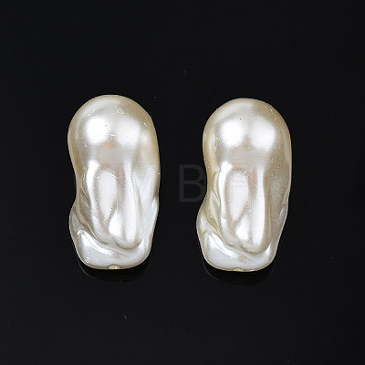 ABS Plastic Imitation Pearl Beads X-KY-T023-032-1