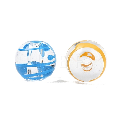Transparent Acrylic Beads OACR-B051-06-1