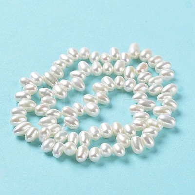Natural Cultured Freshwater Pearl Beads Strands PEAR-E019-07-1
