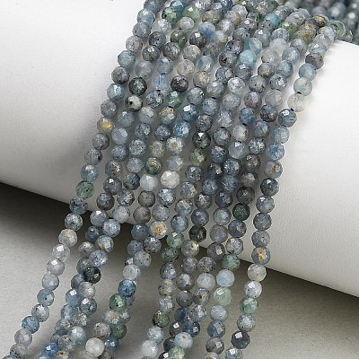 Natural Kyanite Cyanite Disthene Beads Strands GG-CBABEF5-A01-3mm-02-1