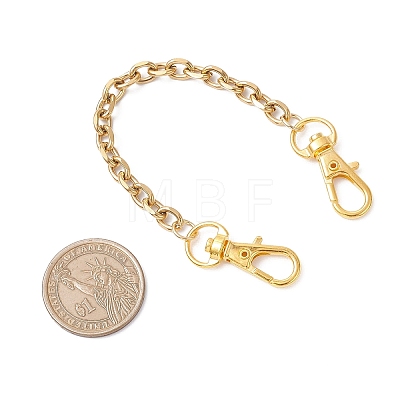 3Pcs 3 Styles 304 Stainless Steel Cable Chain Bag Extender Chains FIND-JF00158-1