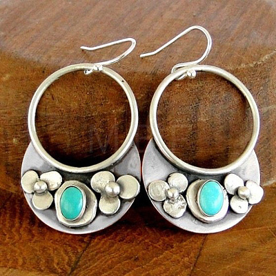 Alloy Enamel Dangle Earrings FS-WG6E131-15-1