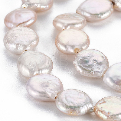 Natural Keshi Pearl Beads Strands PEAR-S018-02D-1