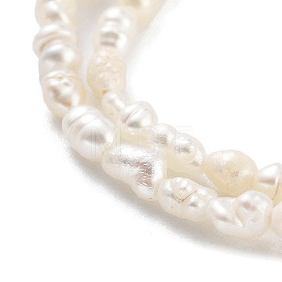 Natural Keshi Pearl Cultured Freshwater Pearl Beads Strands PEAR-P062-21-1