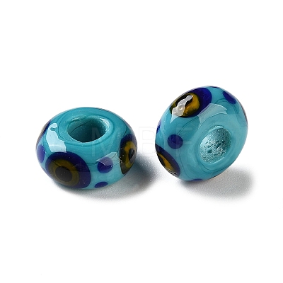Handmade Lampwork European Beads LA-CBA0C61-01I-1