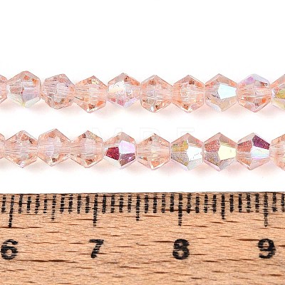 Transparent Glass Beads Strands EGLA-N021-4mm-05-1
