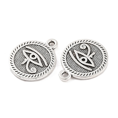 Tibetan Style Alloy Pendants X-TIBEP-R304-077AS-LF-1