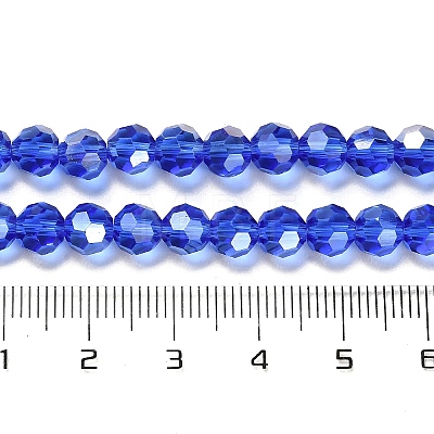 Transparent Glass Beads EGLA-A035-T6mm-B21-1