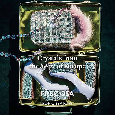 Preciosa® MAXIMA Crystal Fancy Stones Y-PRC-FC12-10220-1