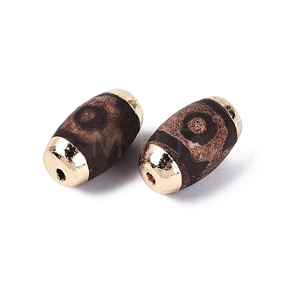 Tibetan Style dZi Agate Beads G-N359-07A-1
