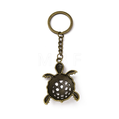 Tortoise Alloy Keychain KEYC-WH0029-27AB-1