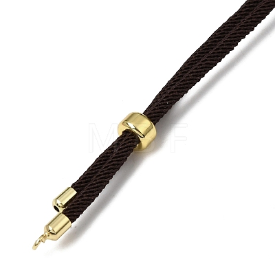 3MM Adjustable Round Nylon Braided Cord Bracelet Making FB-CBAA152-04G-39-1