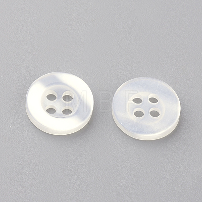 4-Hole Plastic Buttons BUTT-S020-11-12.5mm-1
