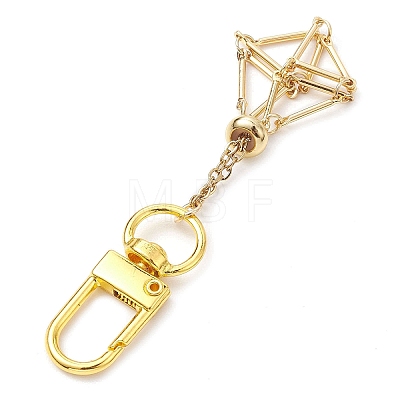 304 Stainless Steel Empty Stone Holder Chain Pouch Pendant Decorations HJEW-JM01887-01-1