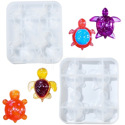2Pcs DIY Silicone Molds DIY-CJ0003-32-1