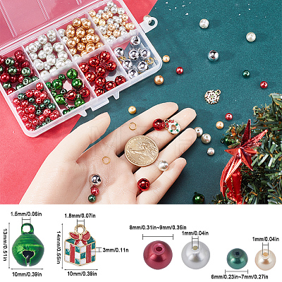 DIY Christmas Bell Bracelet Making Kit DIY-SC0022-63-1