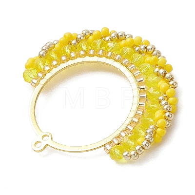 Glass Pendants PALLOY-MZ01278-03-1