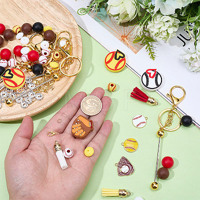 DIY Keychain Making Kits DIY-BM0002-37-1