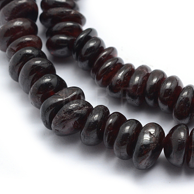 Natural Garnet Beads Strands G-P332-76-1
