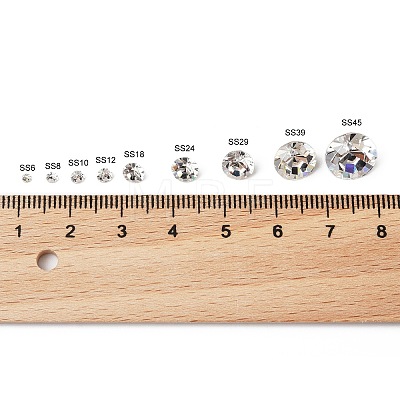 Preciosa® MAXIMA Crystal Round Stones Y-PRC-RBSS10-30010-1