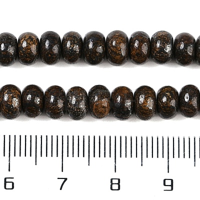 Natural Bronzite Beads Strands G-G084-C13-02-1