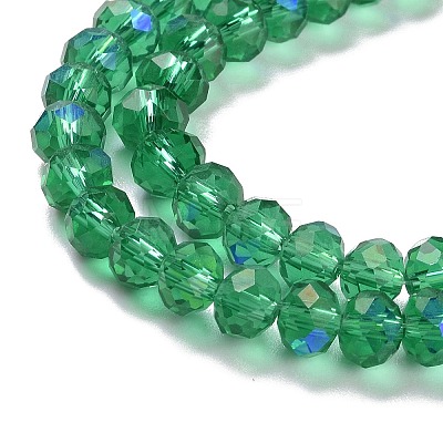 Electroplate Glass Beads Strands EGLA-A034-T2mm-L12-1