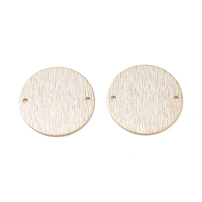 Brass Link Connectors KK-K253-09G-01G-1