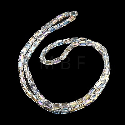 Transparent Glass Beads Strands EGLA-P052-03B-02-1