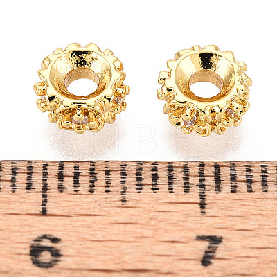 Brass Spacer Beads KK-N259-46-1
