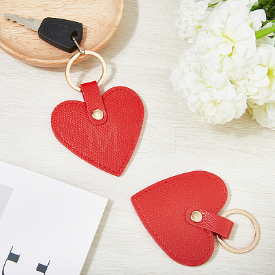 PU Leather Keychains KEYC-CL0001-57B-1