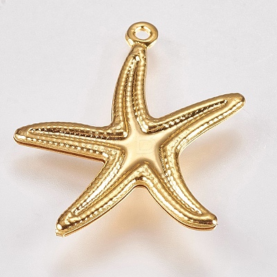 304 Stainless Steel Pendants X-STAS-G173-08G-1
