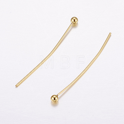 Brass Ball Head Pins X-KK-F714-07G-B-1