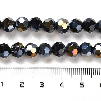 Opaque Glass Beads Stands EGLA-A035-P8mm-B18-1