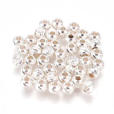 Brass Spacer Beads KK-TAC001-77S-1
