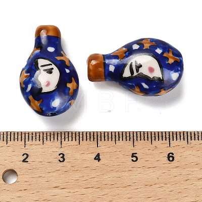 Handmade Lampwork Beads LAMP-I028-06B-1