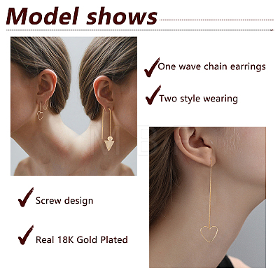 Brass Stud Earring Findings KK-NB0002-21G-1