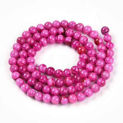 Natural Persian Jade Beads Strands G-A255-A02-04C-1