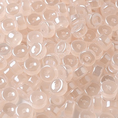 Imitation Jade & Luster Glass Seed Beads SEED-E001-J3x6mm-A01-1