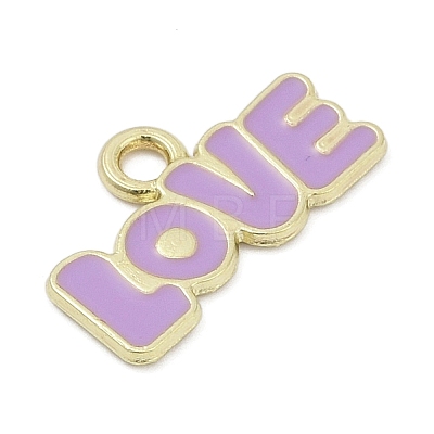 Valentine's Day Alloy Enamel Pandants PALLOY-V001-06E-1