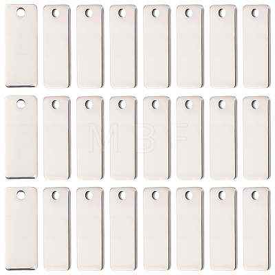 120Pcs 201 Stainless Steel Charms STAS-BBC0010-52P-1