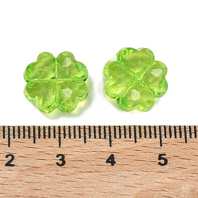 Transparent Acrylic Beads SACR-F016-03A-1