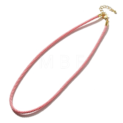 Nylon Milan Cord Necklace Making MAK-M028-01G-19-1