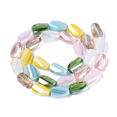 Electroplate Mixed Styles Glass Beads Strands EGLA-N022-10B-A05-1