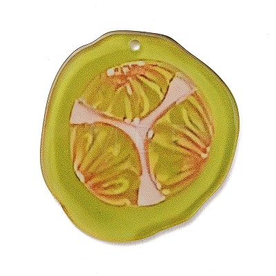 Printed Acrylic Pendants OACR-A046-02E-1