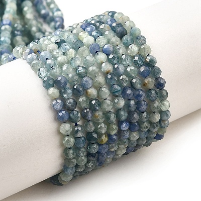 Natural Kyanite/Cyanite/Disthene Beads Strands G-G259-D04-3mm-1