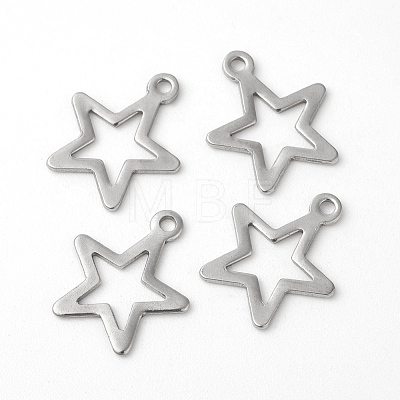 Tarnish Resistant 304 Stainless Steel Pendants STAS-F192-027P-1