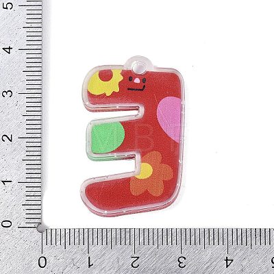 Acrylic Pendants MACR-R002-02E-1